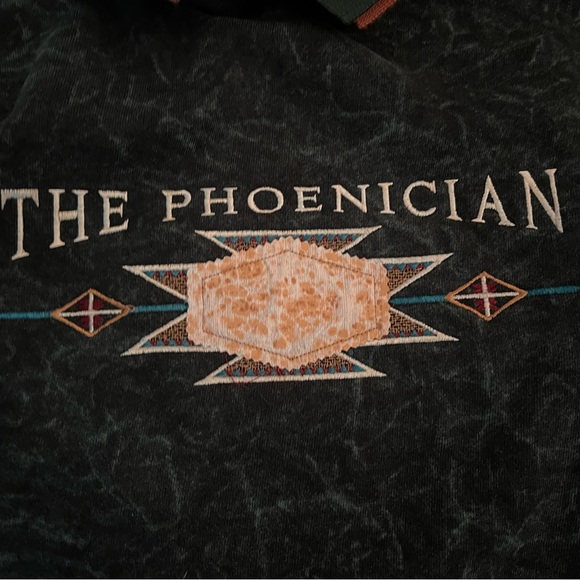 Vintage Early Man Images Brand .. The Phoenician golfing sweatshirt..size XL - Picture 2 of 4